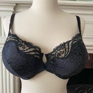 Christian Dior Bra and Panties Vintage Set NWT Dior logo RARE